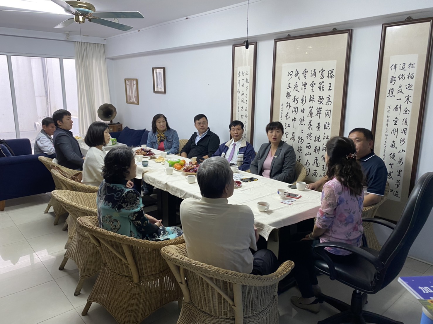 1091209蔡培慧執行長拜訪本會